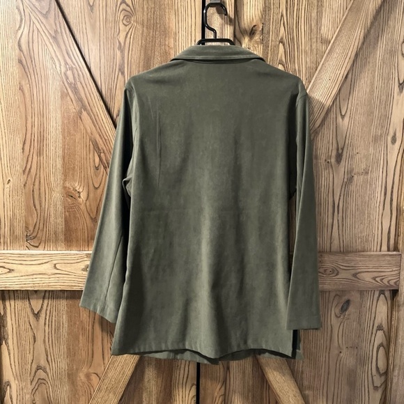 Vintage faux suede jacket - Picture 7 of 7